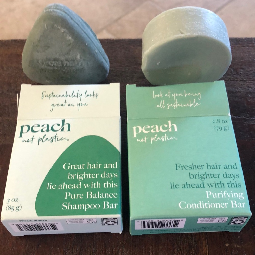 Shampoo and conditioner bars